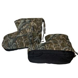 Vintage Icebreaker Realtree Insulated Boot Covers Blanket Mens Medium Hunting